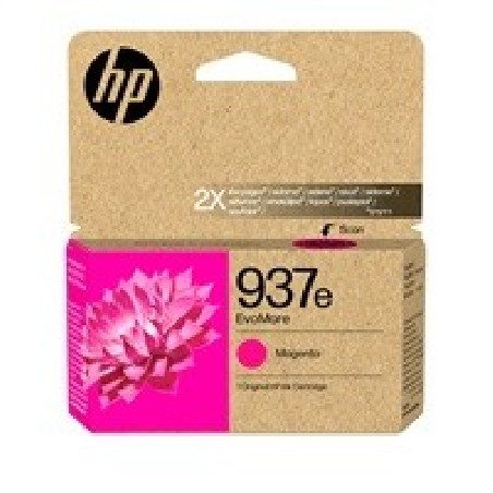 HP 937e EvoMore Magenta Original Ink Cartridge (1,650 pages)