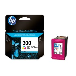 HP 300 Tri-color Ink Cart, 4 ml, CC643EE (165 pages)