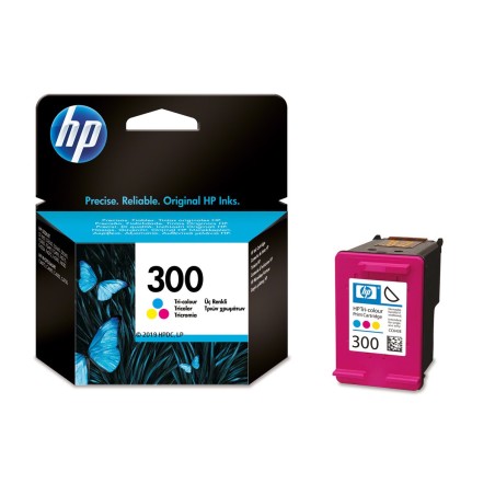 HP 300 Tri-color Ink Cart, 4 ml, CC643EE (165 pages)