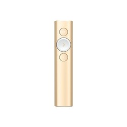 Logitech prezentér Spotlight, Bezdrátový, Bluetooth, zlatá