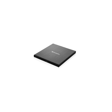 VERBATIM externí mechanika DVD-RW Rewriter USB-C, černá + NERO