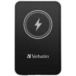 VERBATIM Powerbanka Charge 'n' Go, Magnetická, 5000 mAh, USB-C, Černá