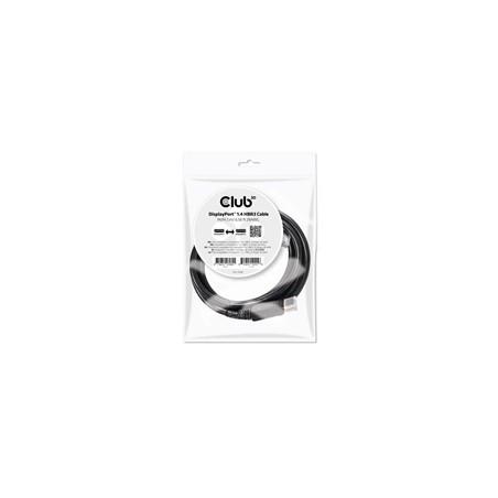 Club3D Certifikovaný Kabel DisplayPort 1.4 HBR3 8K60Hz (M/M), 2m