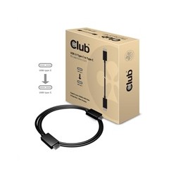 Club3D Kabel USB 3.1 typ C Gen2 4K60Hz UHD Power Delivery 100W, (M/M), 80cm