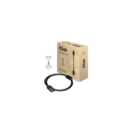 Club3D Kabel USB 3.1 typ C Gen2 4K60Hz UHD Power Delivery 100W, (M/M), 80cm