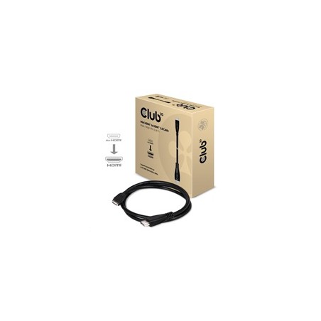 Club3D Kabel Mini HDMI na HDMI 2.0 4K60Hz UHD, (M/M), 1m