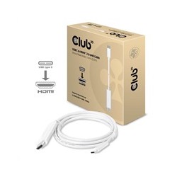 Club3D Kabel aktivní USB typ C na HDMI 2.0 4K60Hz UHD, 1,8m