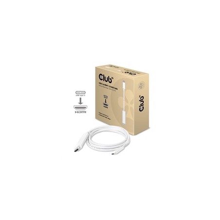 Club3D Kabel aktivní USB typ C na HDMI 2.0 4K60Hz UHD, 1,8m