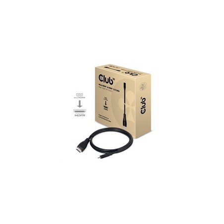 Club3D Kabel Micro HDMI na HDMI 2.0 4K60Hz UHD, (M/M), 1m