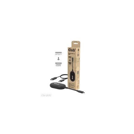 Club3D Bezdrátový adaptér (vysílač) USB-C na HDMI, Full HD, dosah 25m