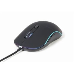 GEMBIRD myš MUS-UL-02, podsvícená, černá, 2400DPI, USB