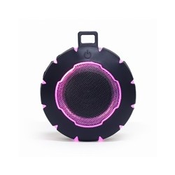 GEMBIRD Repro SPK-BTOD-01, Outdoor, Bluetooth, 3W, RGB LED podsvícení, černá