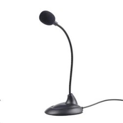 GEMBIRD mikrofon na stůl MIC-205, černý