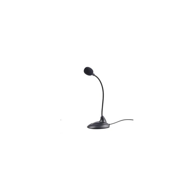 GEMBIRD mikrofon na stůl MIC-205, černý