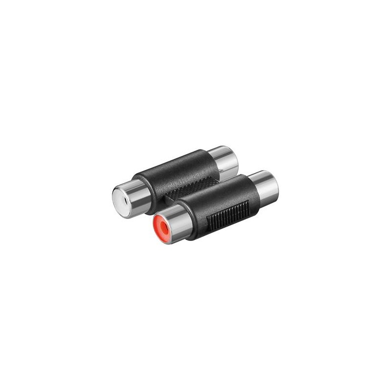 PREMIUMCORD Redukce 2x cinch / RCA Female/Female