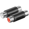 PREMIUMCORD Redukce 2x cinch / RCA Female/Female