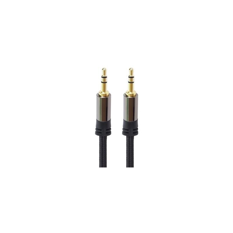 PREMIUMCORD kabel, stíněný, Jack 3.5mm - Jack 3.5mm M/M 1,5m