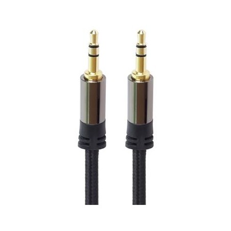 PREMIUMCORD kabel, stíněný, Jack 3.5mm - Jack 3.5mm M/M 1,5m