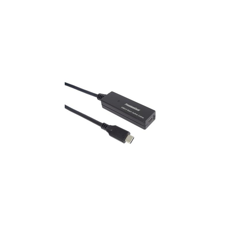 PREMIUMCORD USB-C repeater a prodlužovací kabel Male-Female, 5Gbps 5m