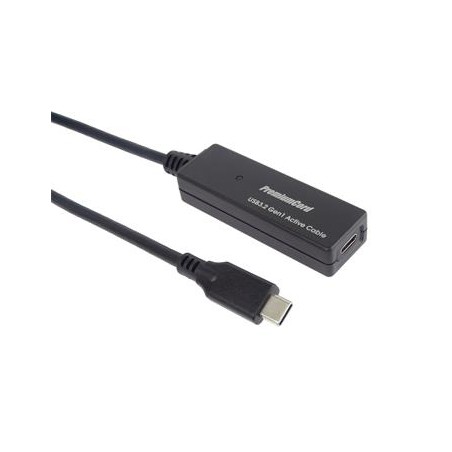 PREMIUMCORD USB-C repeater a prodlužovací kabel Male-Female, 5Gbps 5m