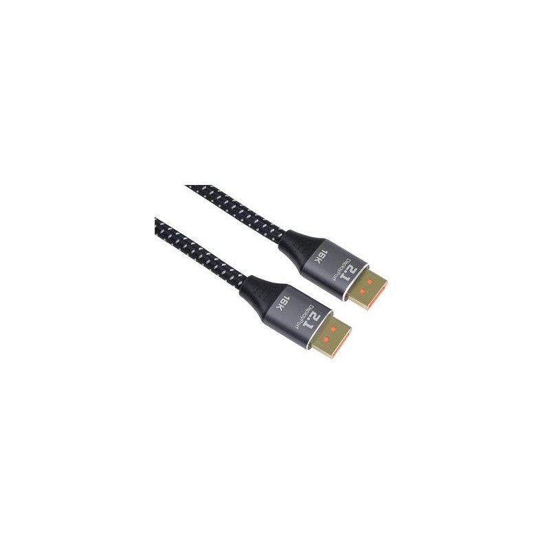 PREMIUMCORD Kabel DisplayPort 2.1, 16K@60Hz, 8K@120Hz, 1.5m