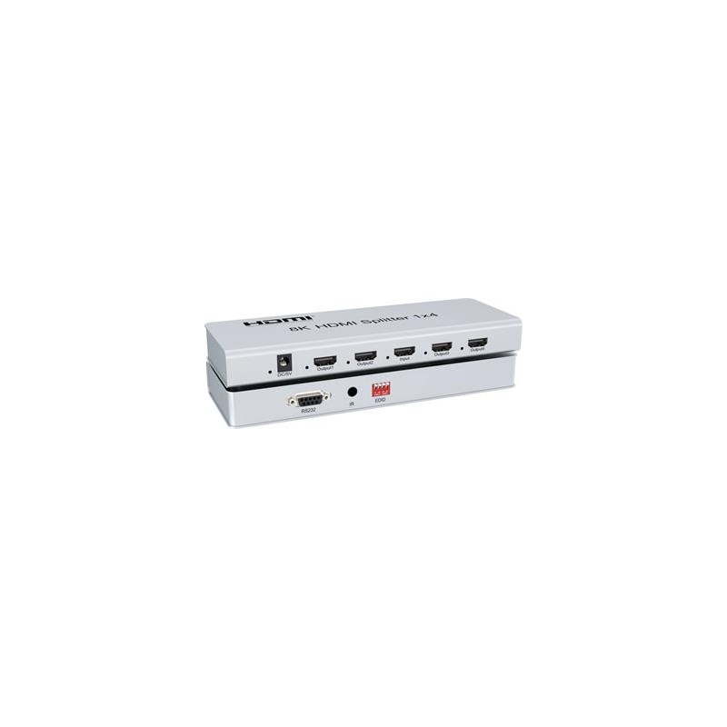 PremiumCord HDMI 2.1 splitter 1-4 porty, 8K@60Hz, 4K@120Hz, 1080p, HDR