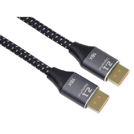 PREMIUMCORD Kabel DisplayPort 2.1, 16K@60Hz, 8K@120Hz, 2m