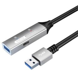 PREMIUMCORD USB 3.2. repeater a prodlužovací kabel Male-Female, 5Gbps Aluminium 5m