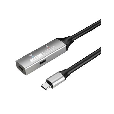 PREMIUMCORD USB-C repeater a prodlužovací kabel Male-Female, 5Gbps Aluminium 5m