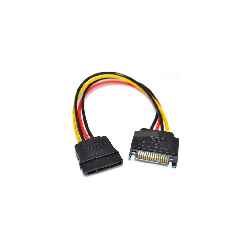 PREMIUMCORD Kabel SATA prodlužovací napájecí k HDD 16cm
