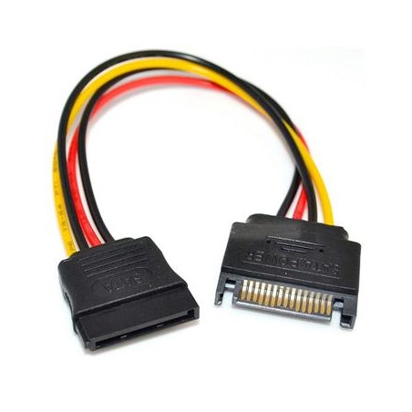 PREMIUMCORD Kabel SATA prodlužovací napájecí k HDD 16cm