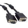 PREMIUMCORD Kabel VGA propojovací 15m HQ (HD15M/M, DDC2, 3x Coax + 8 žil, feritová jádra)