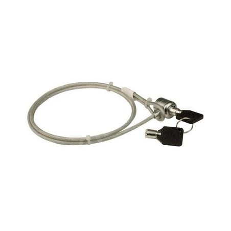 PREMIUMCORD Bezpečnostní zámek na NTB 1,8m Kensington Lock (na klíč, ocelové lanko)