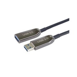 PremiumCord prodlužovací optický AOC kabel USB 3.0 A/Male - A/Female, 20m