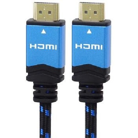 PremiumCord Ultra HDTV 4K@60Hz kabel HDMI 2.0b kovové+zlacené konektory 0,5m