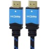 PremiumCord Ultra HDTV 4K@60Hz kabel HDMI 2.0b kovové+zlacené konektory 0,5m