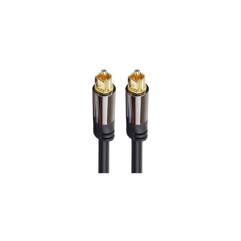 PremiumCord Kabel Toslink M/M, 6mm, 5m, černá