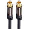 PremiumCord Kabel Toslink M/M, 6mm, 5m, černá