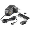 Goobay Univerzální napájecí adaptér 230V/3-12V stejnosměrný 600mA