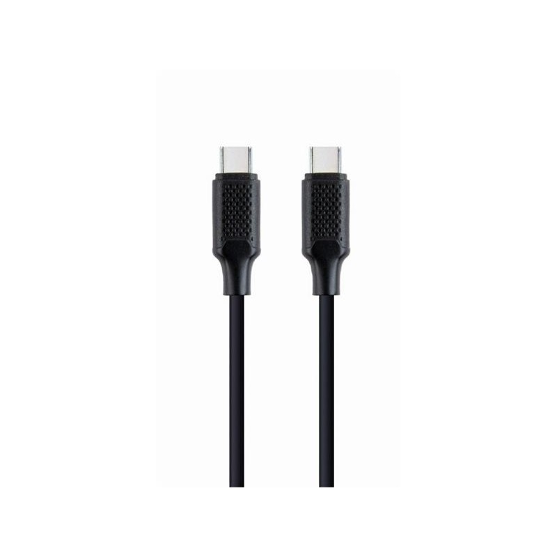 GEMBIRD Kabel USB PD (Power Delivery), 100W, Type-C na Type-C kabel (CM/CM), 1,5m, datový a napájecí, černá