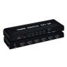 PREMIUMCORD HDMI switch 5:1 kovový s dálkovým ovladačem a napájecím adaptérem