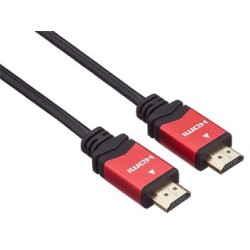 PREMIUMCORD Kabel HDMI A - HDMI A M/M 2m zlacené a kovové HQ konektory, 4K
