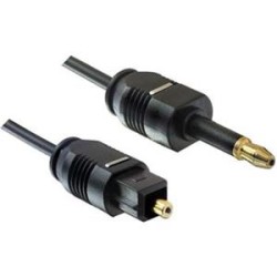PREMIUMCORD Kabel 3,5mm mini Toslink - Toslink, OD:2.2mm, délka 1m
