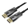 PREMIUMCORD Optický DisplayPort 1.4 přípojný kabel M/M, zlacené konekt. 30m
