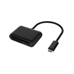 PREMIUMCORD Adaptér USB3.1 Typ-C - Čtečka karet CFAST2.0+SD3.0+Micro SD 3.0