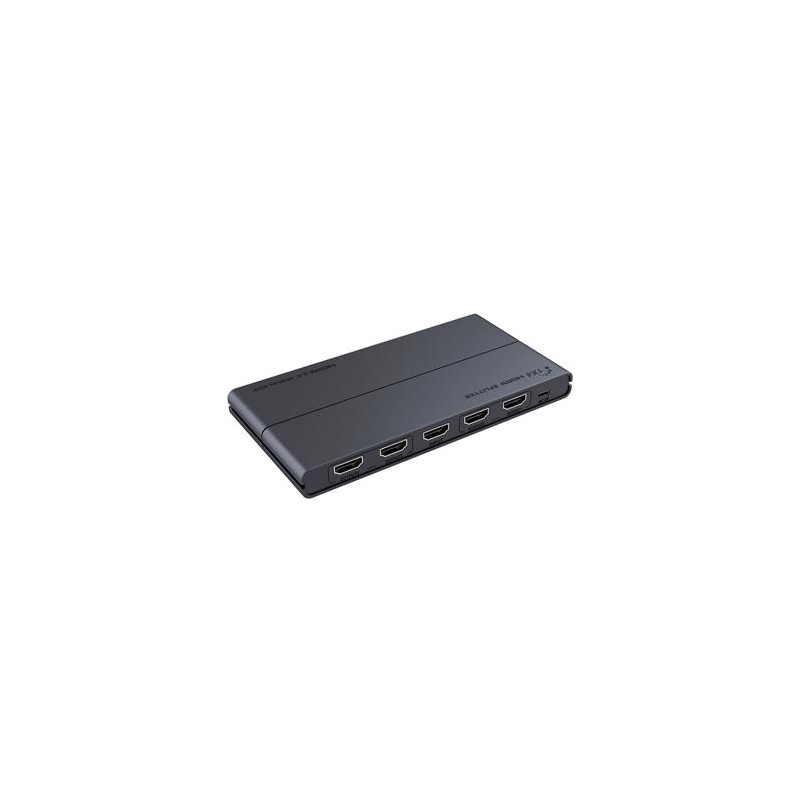 PREMIUMCORD HDMI 2.0 splitter 1-4 porty, 4K x 2K/60Hz, FULL HD, 3D, podpora HDR