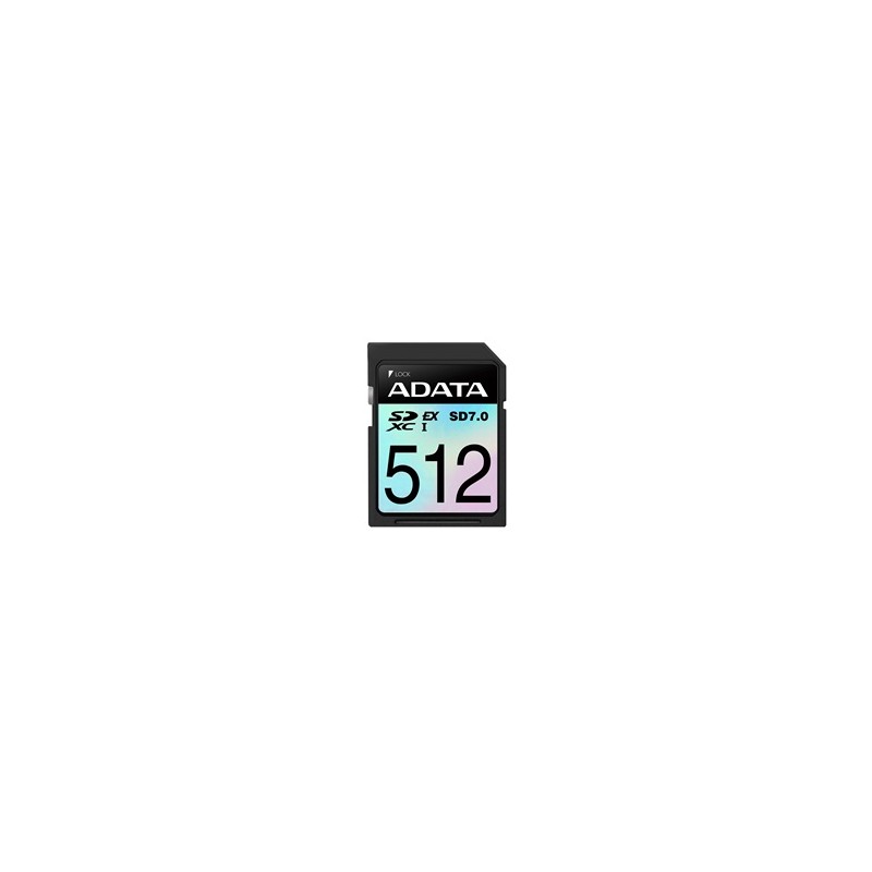 ADATA SDXC karta 512GB Extreme, PCIe Gen3, UHS-I, C10, V30, (R:800/W:700 MB/s)