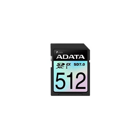 ADATA SDXC karta 512GB Extreme, PCIe Gen3, UHS-I, C10, V30, (R:800/W:700 MB/s)