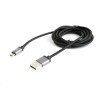 GEMBIRD Kabel USB A Male/Micro B Male 2.0, 1,8m, opletený, černý, blister