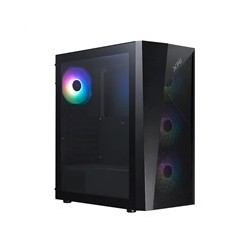 ADATA XPG case LANDER 500 Mid-Tower, bez zdroje, 4x 120mm ARGB Fan, Černá